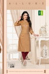 Crayons H Dot By Hirwa Straight With Embroidery Kurtis Wholesale Clothing Suppliers In India